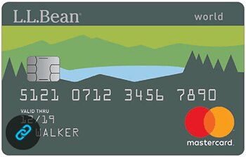 L.L.Bean world mastercard