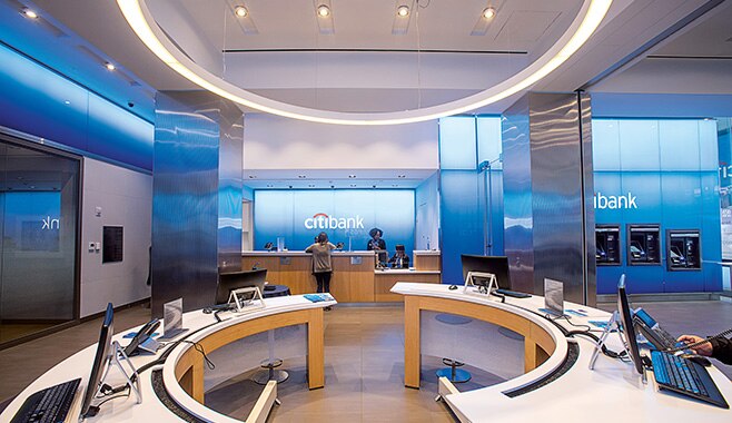 Olsen Citi Branch Lobby