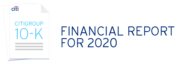 Citigroup 10-K - Read the Complete Financial Report for 2019